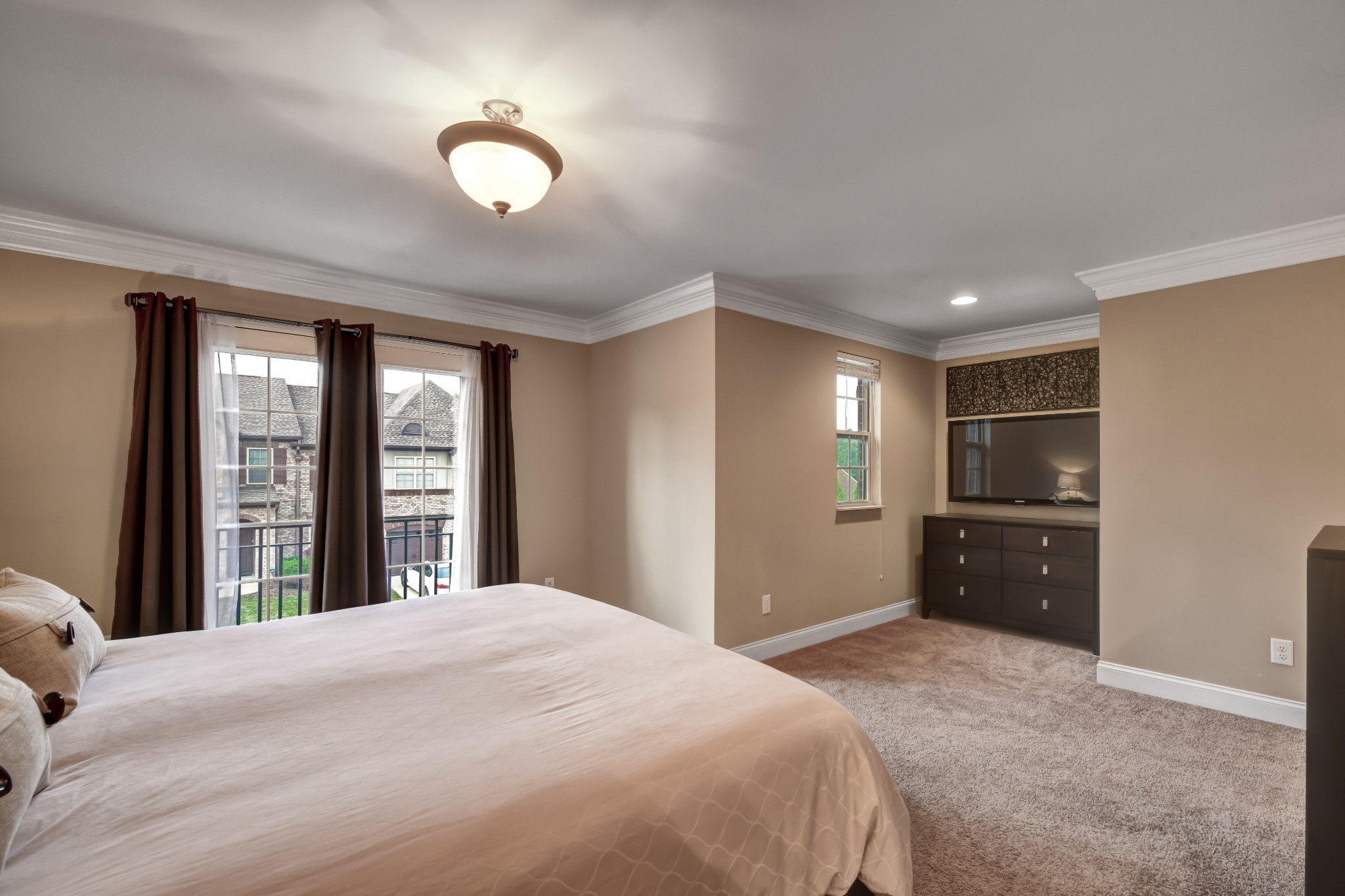 305 Windgrove Terrace Mount Juliet, TN 37122 - Photo 15 of 20 a bedroom with a bed and a large window