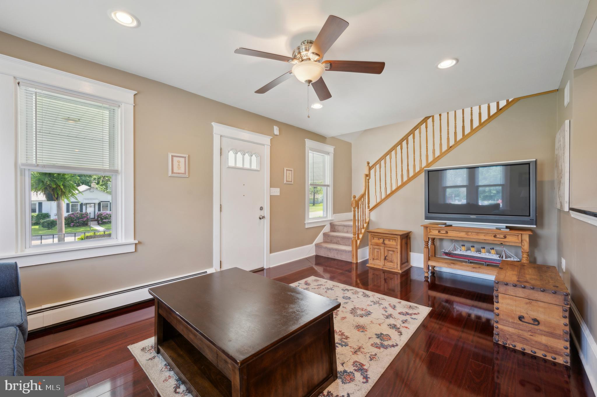 2426 Mill Road Upper Chichester, PA 19061 - Photo 6 of 24 Living Room to Front Door