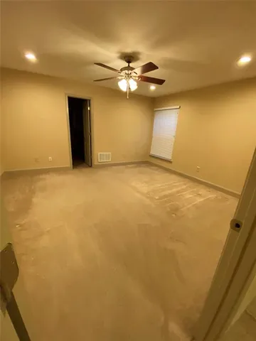 a view of empty room