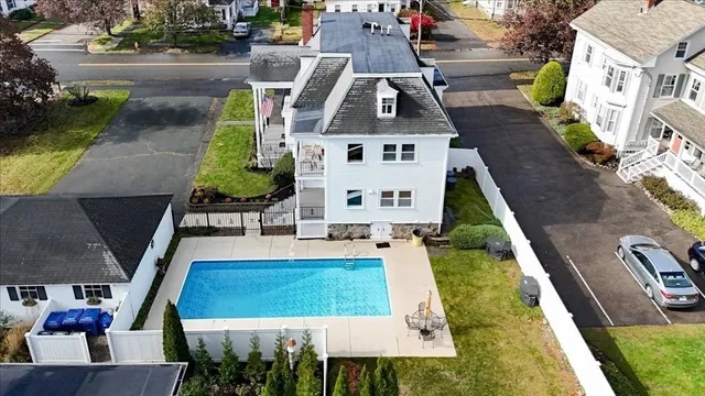 a view of a building with outdoor space