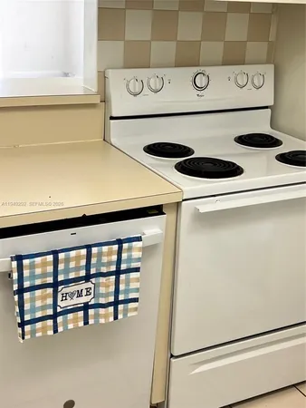 a close view of utility room