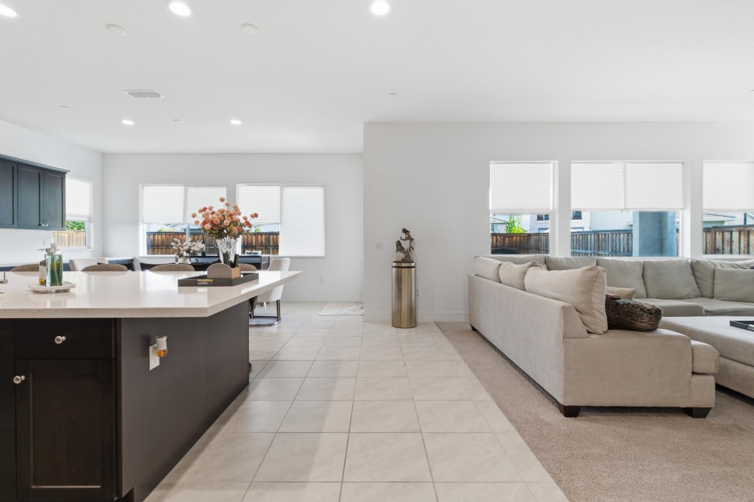 3233 Kipling Drive Lathrop, CA 95330 - Photo 37 of 39 a living room with kitchen island furniture and a sink