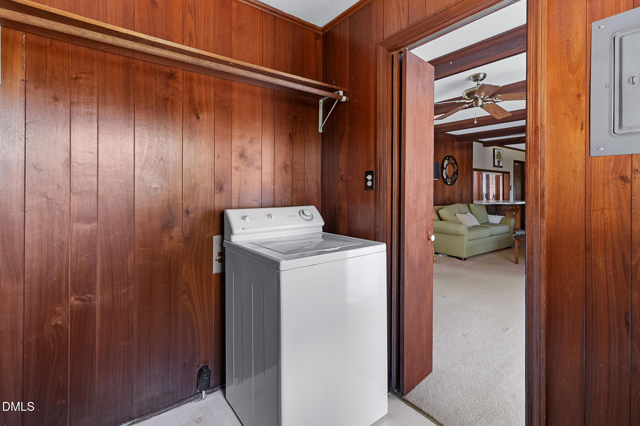 1704 Marshburn Road Wendell, NC 27591 - Photo 17 of 27 a utility room with closet dryer and washer
