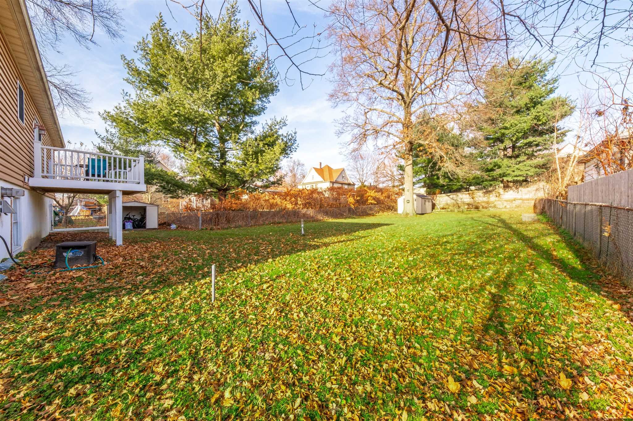 8 Sivers Place Beacon, NY 12508 - Photo 30 of 31 a view of a yard with plants and large trees