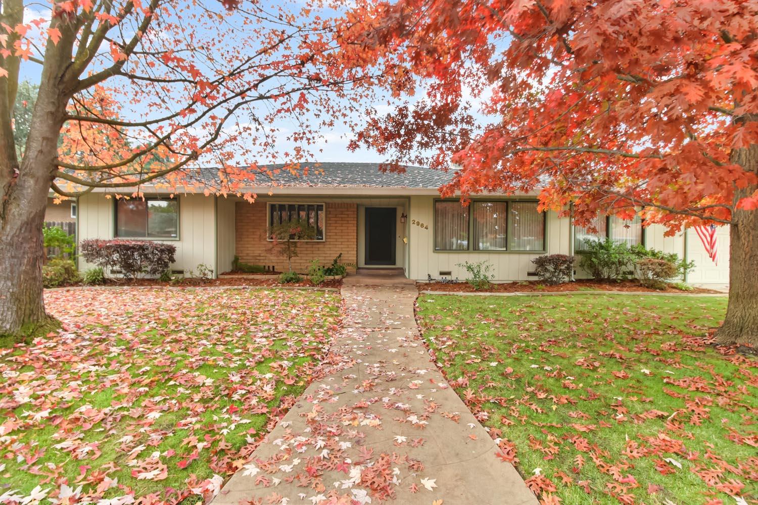 2964 Marco Way Carmichael, CA 95608 - Photo 2 of 49 a front view of a house with garden