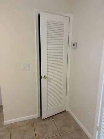 a view of a closet