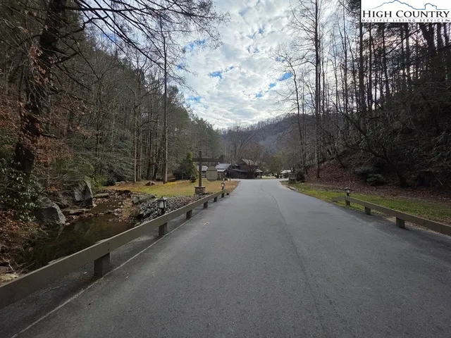 a view of a street with of the trees