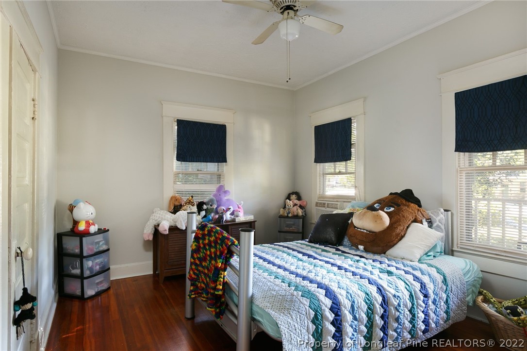 117 Ruth Street Fayetteville, NC 28305 - Photo 20 of 27 a bedroom with a bed and a tv