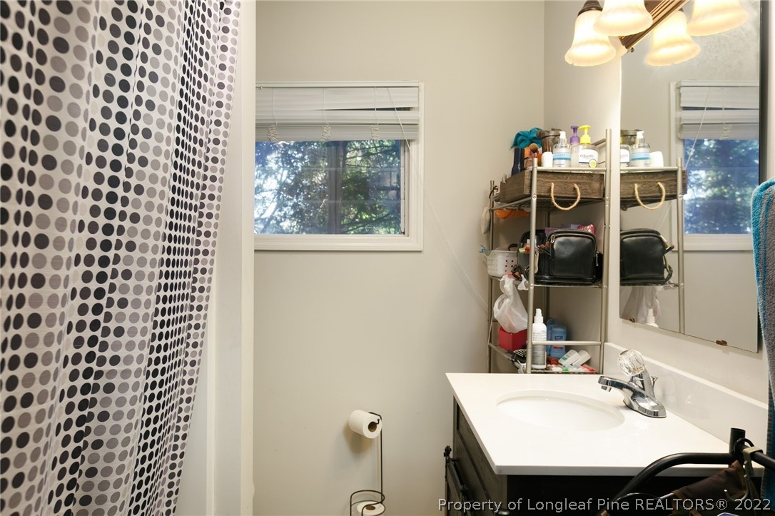 117 Ruth Street Fayetteville, NC 28305 - Photo 4 of 27 a bathroom with a sink and a mirror