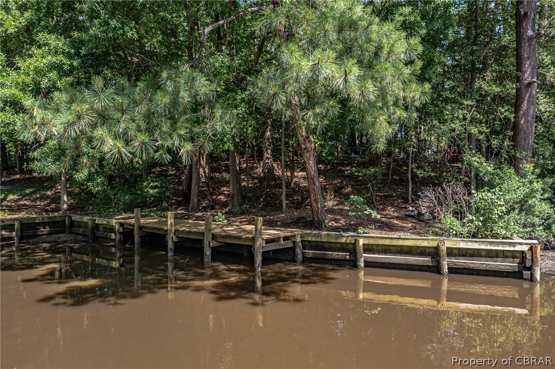 94 Nottingham Drive Reedville, VA 22539 - Photo 33 of 34 Side dock and bulkheading.