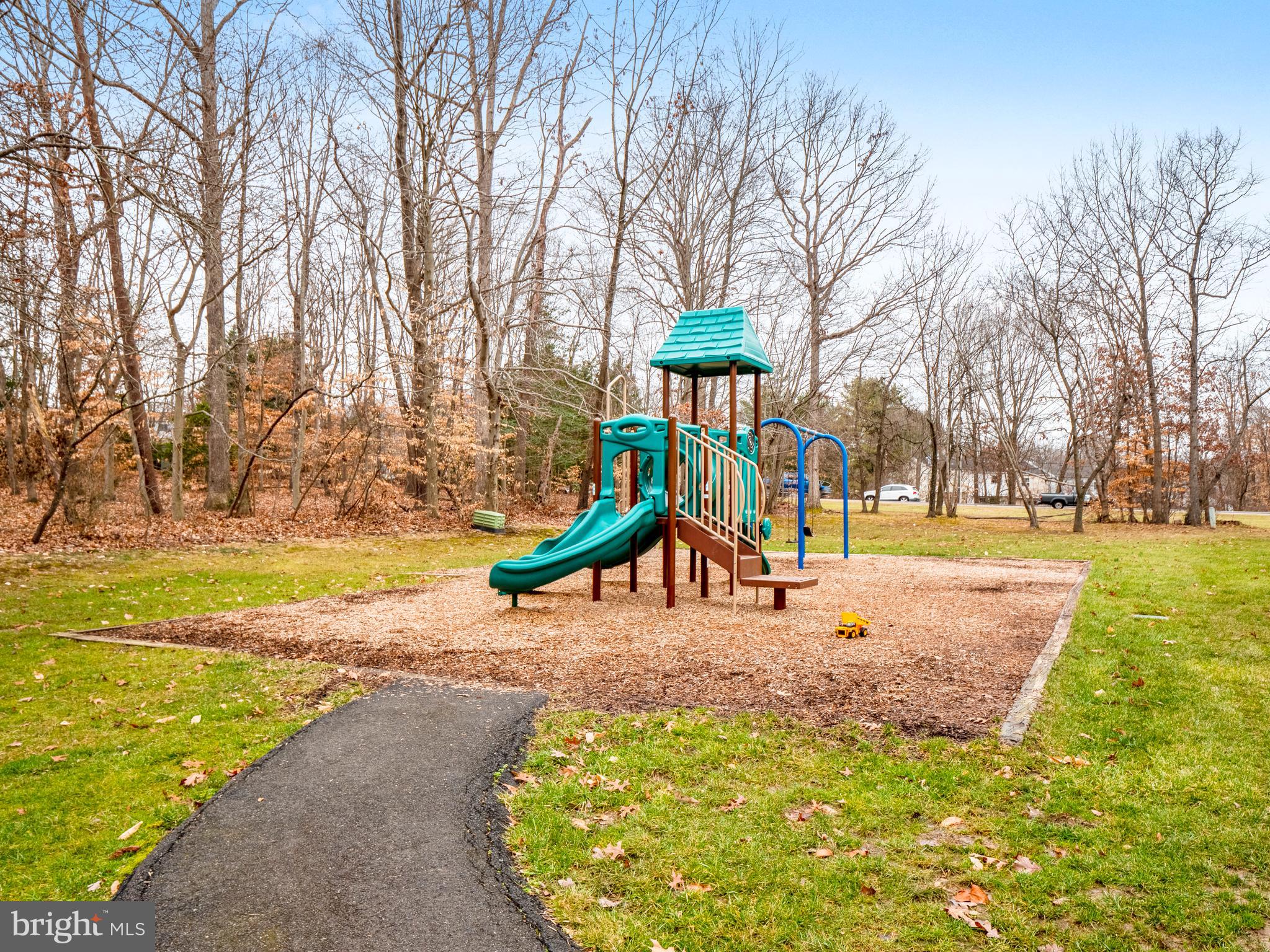 8315 Brookvale Court Springfield, VA 22153 - Photo 22 of 24 a park view with a slide trees and swing