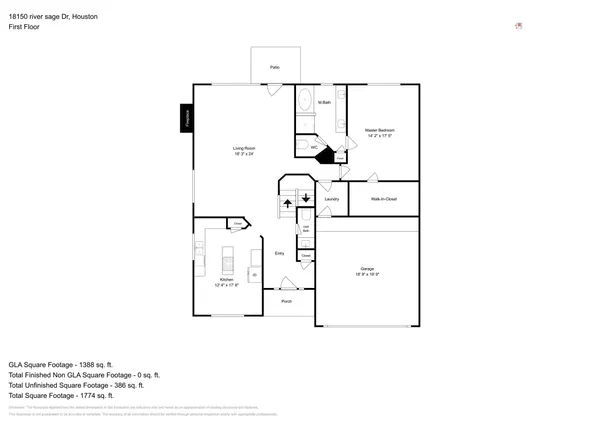 $2,140 | 18150 River Sage Drive, Houston, TX 77084
