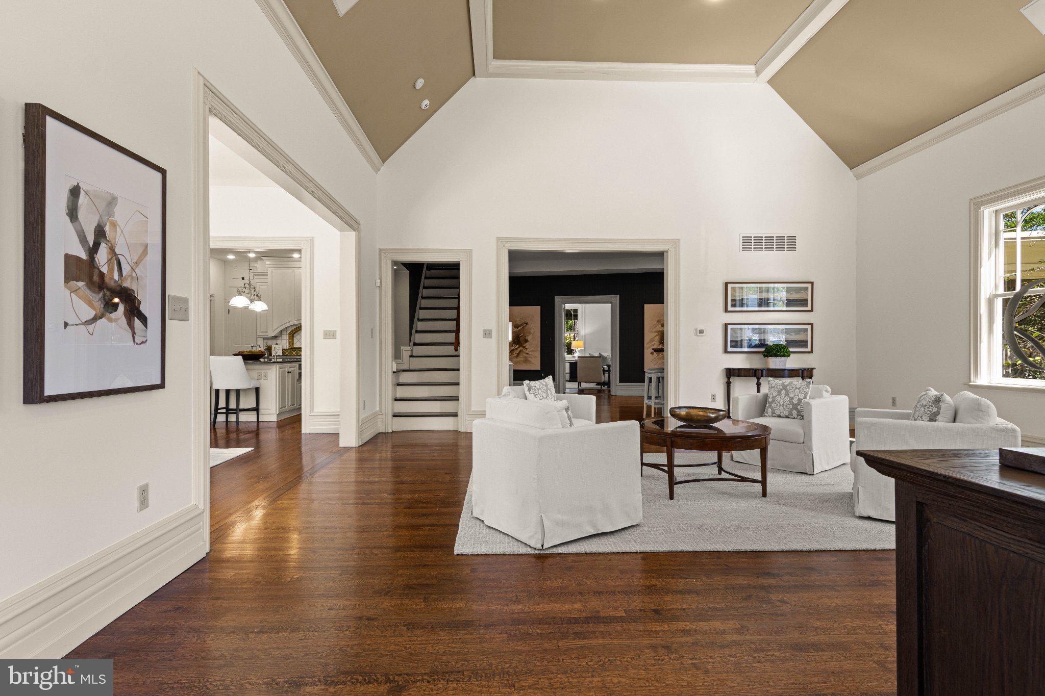 312 South Waterloo Road Devon, PA 19333 - Photo 16 of 112 Great room with second stairs to the 2nd floor