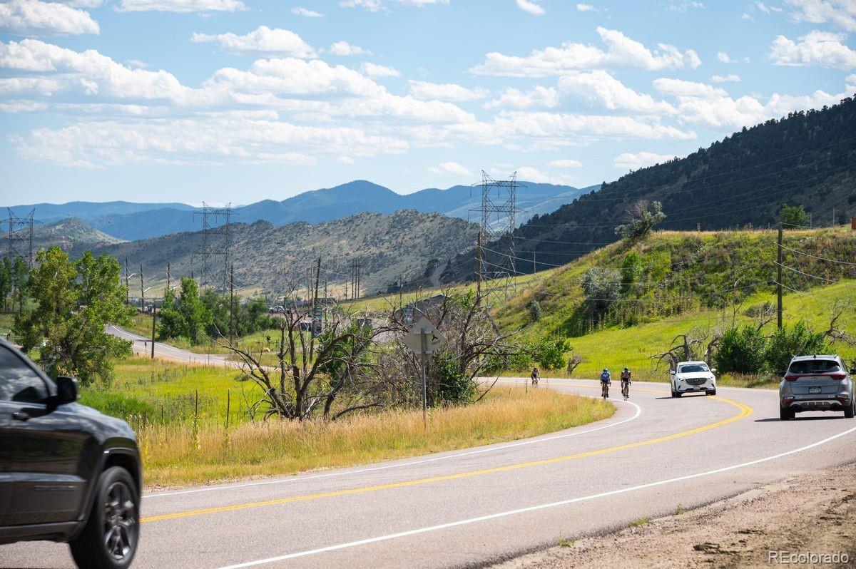 670 South Rooney Road Morrison, CO 80465 - Photo 31 of 35 a view of a car parked on the side of a road