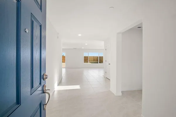 a view of empty room