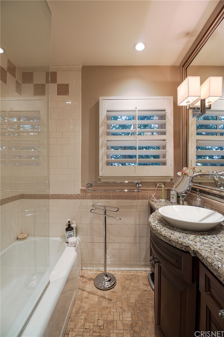 1055 La Loma Road Pasadena, CA 91105 - Photo 17 of 29 a view of a workspace with furniture and a window