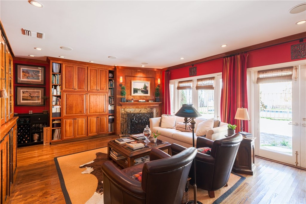 1055 La Loma Road Pasadena, CA 91105 - Photo 8 of 29 a view of a dining room with furniture and chandelier