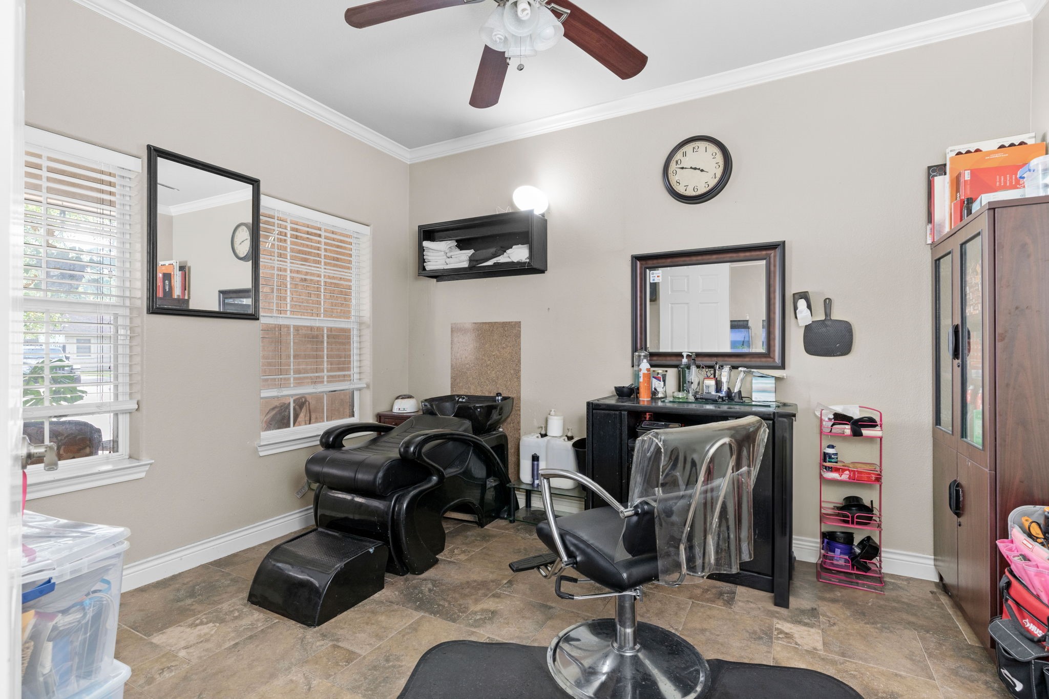 631 Apache Street Houston, TX 77022 - Photo 42 of 45 a living room with furniture a flat screen tv and a window