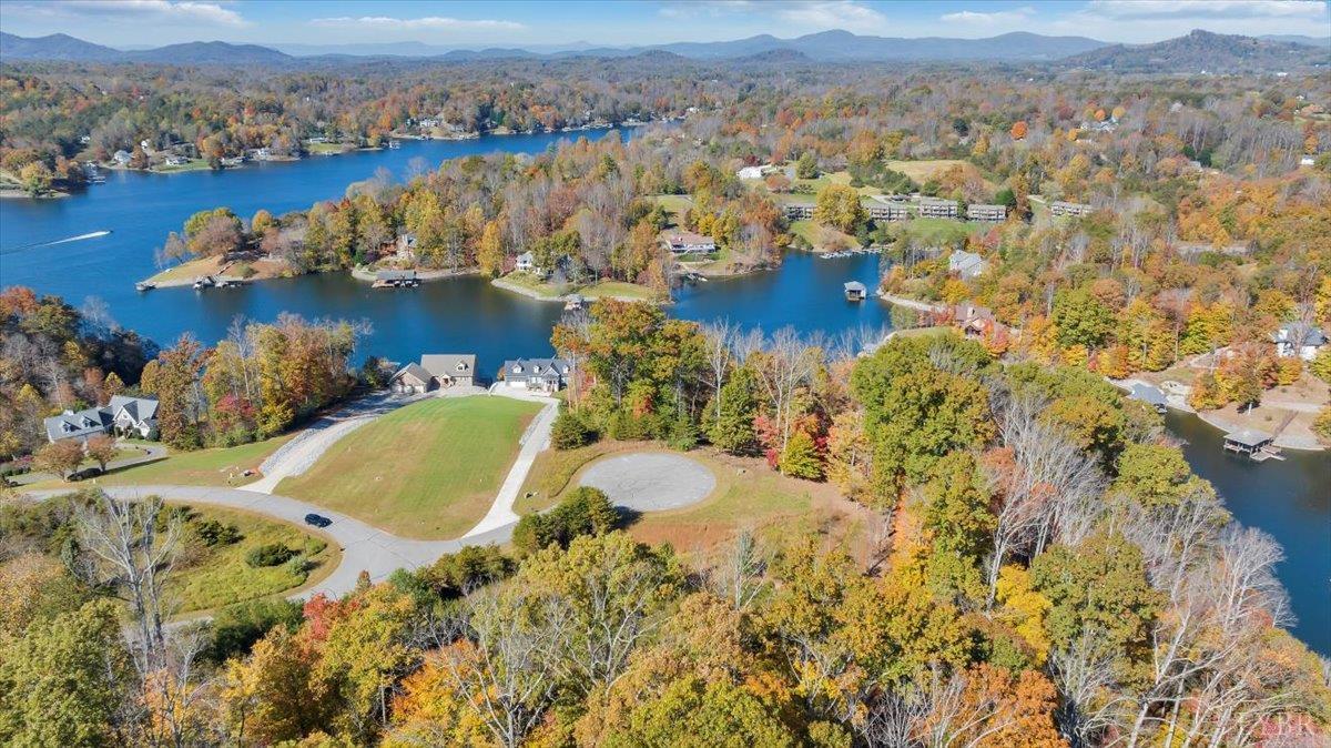 37 Waterside Channel Drive Goodview, VA 24095 - Photo 5 of 21 a view of a lake with a mountain