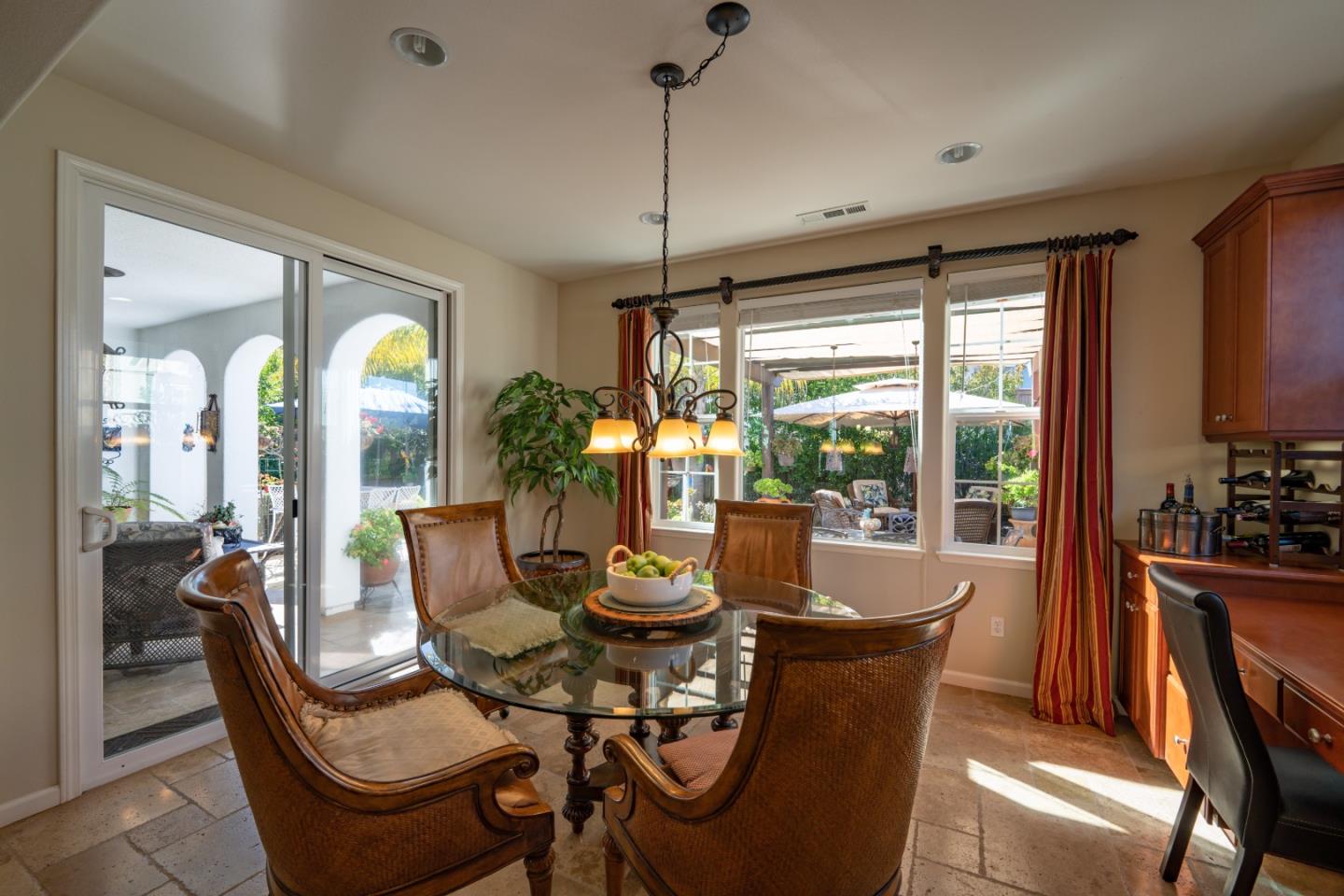 7683 Braid Court Gilroy, CA 95020 - Photo 19 of 69 a view of a dining room with furniture window and outside view