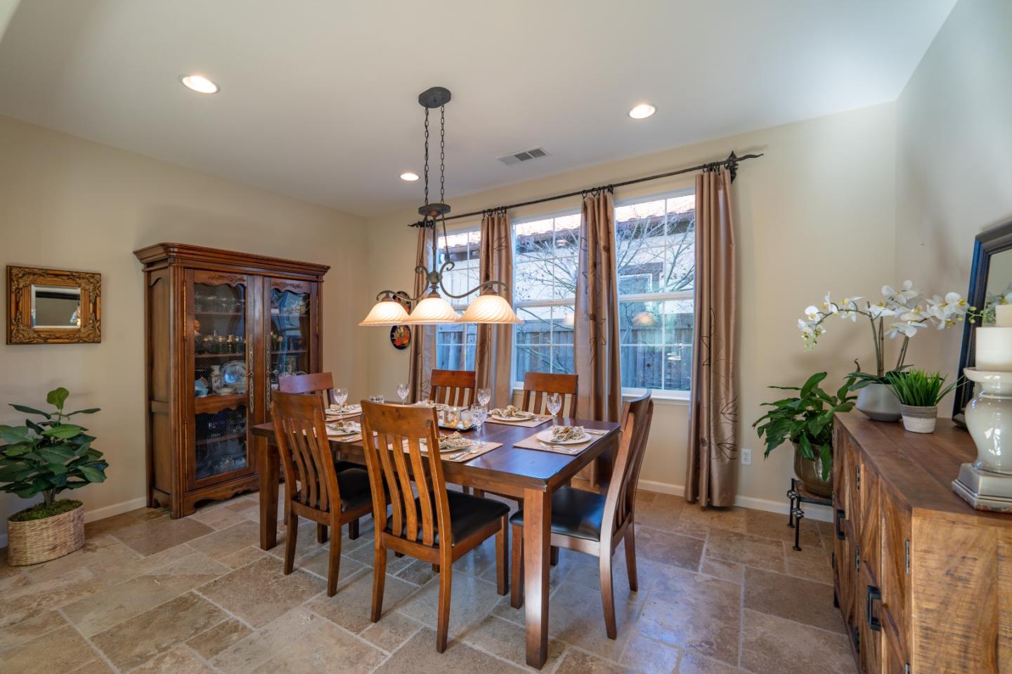 7683 Braid Court Gilroy, CA 95020 - Photo 9 of 69 a view of a dining room with furniture window and wooden floor