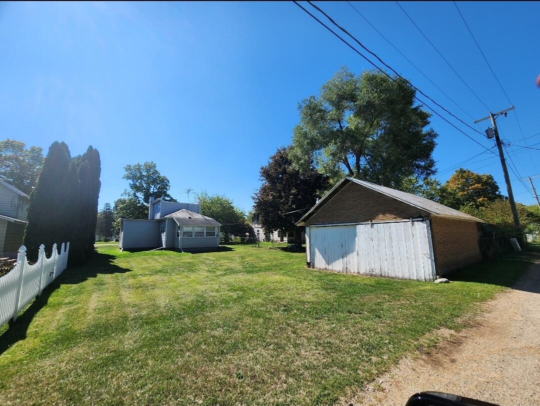 287 East Dibble Street Marcellus, MI 49067 - Photo 23 of 29 Dibble rear yard and garage
