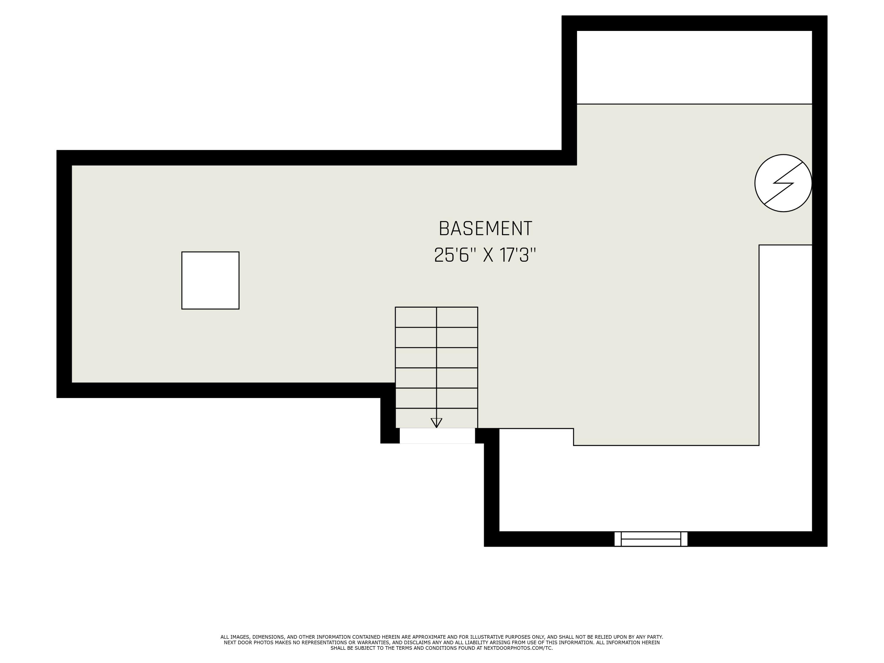 287 East Dibble Street Marcellus, MI 49067 - Photo 29 of 29 Dibble basement floor plan