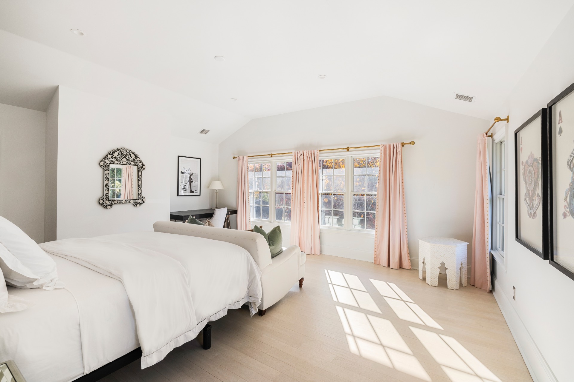 51 Jagger Lane Westhampton, NY 11977 - Photo 7 of 17 a spacious bedroom with a bed and a large window