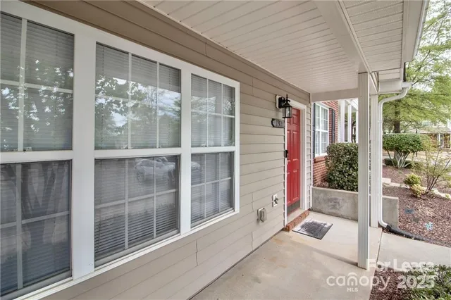 a view of a entrance door of the house