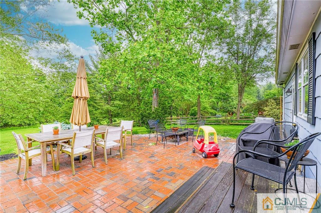 3 Spruce Lane Princeton, NJ 08540 - Photo 31 of 34 a view of a patio with a table and chairs