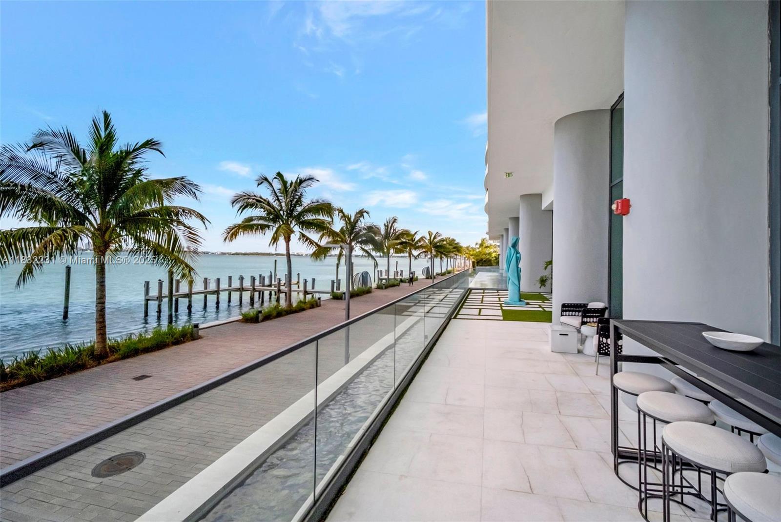 3131 Northeast 7th Avenue, Unit 4503 Miami, FL 33137 - Photo 36 of 51 a view of balcony with furniture
