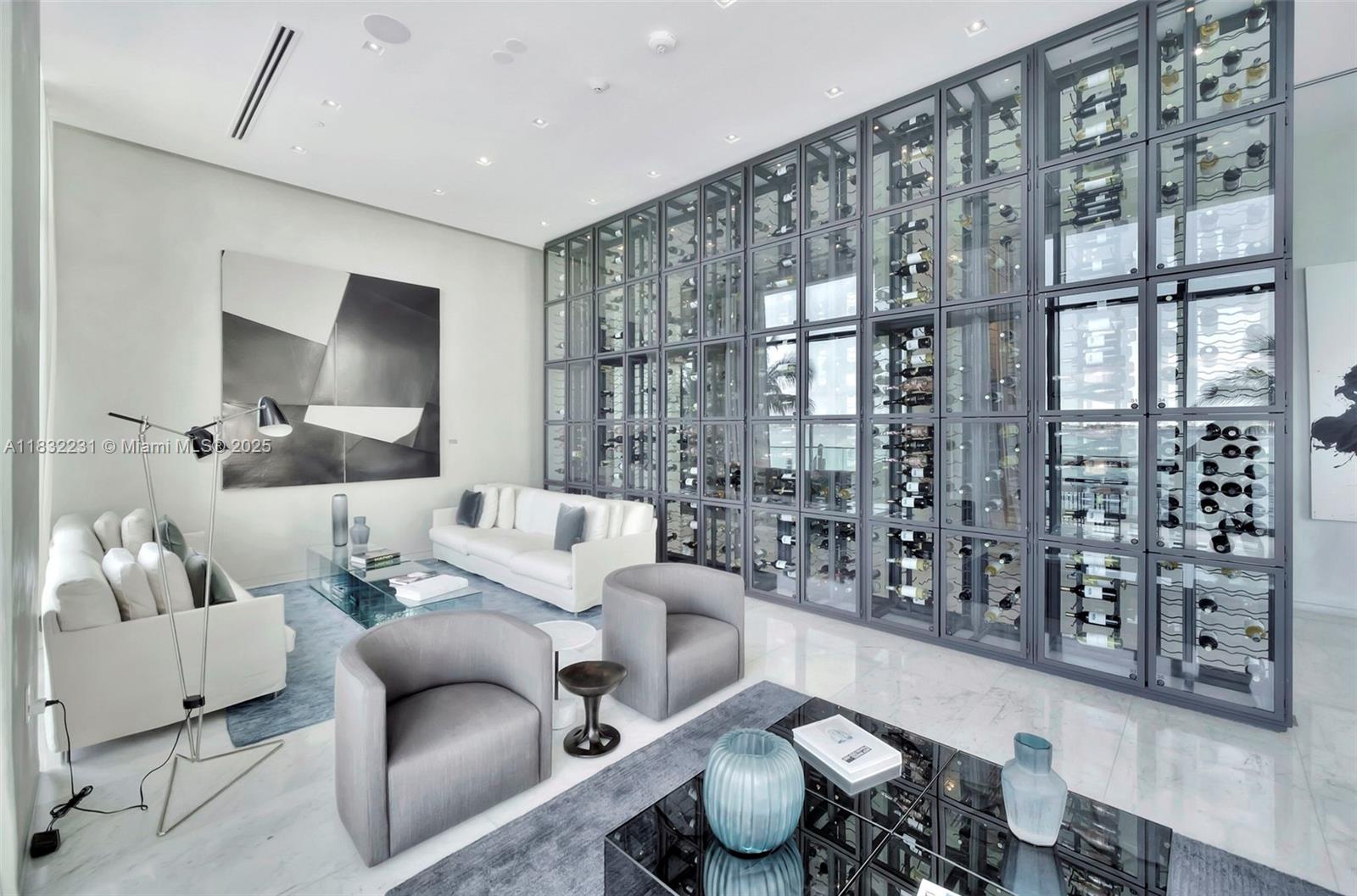 3131 Northeast 7th Avenue, Unit 4503 Miami, FL 33137 - Photo 37 of 51 a living room with furniture and a large window