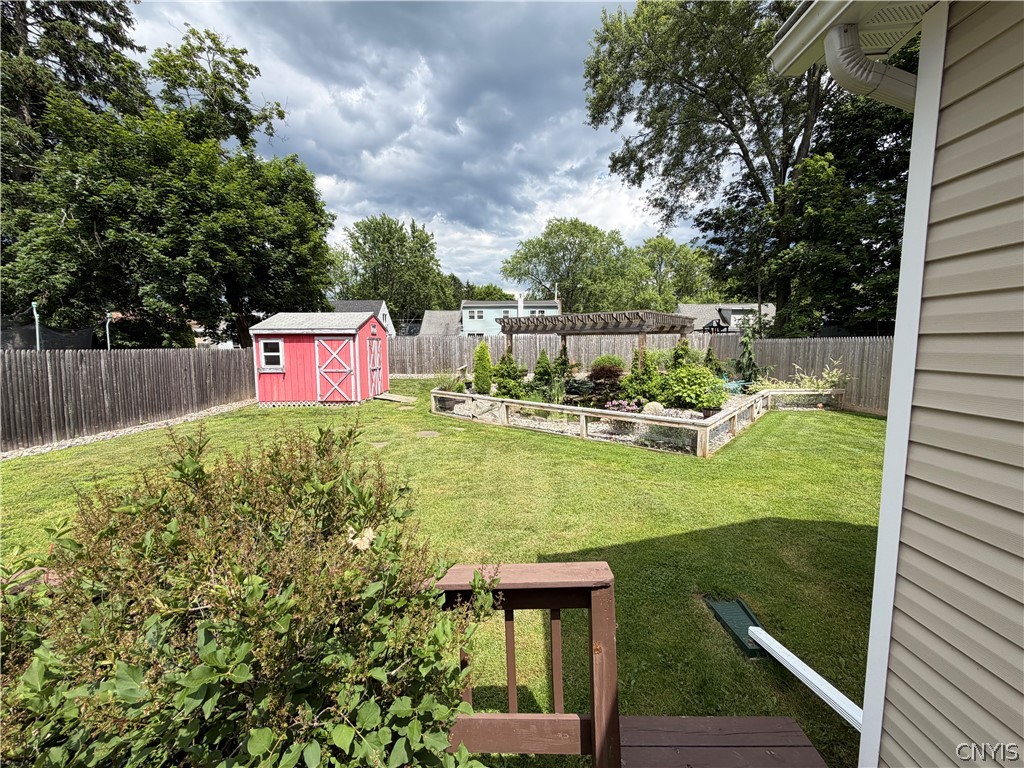 108 Castle Road Clay, NY 13212 - Photo 42 of 48 Fully fenced back yard