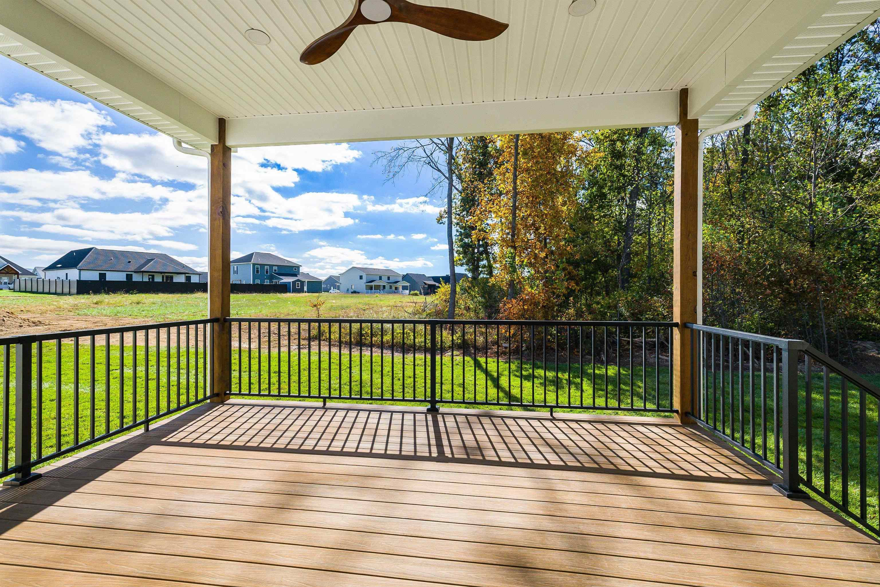 4935 Boxer Loop McGaheysville, VA 22840 - Photo 49 of 60 a view of balcony with wooden floor