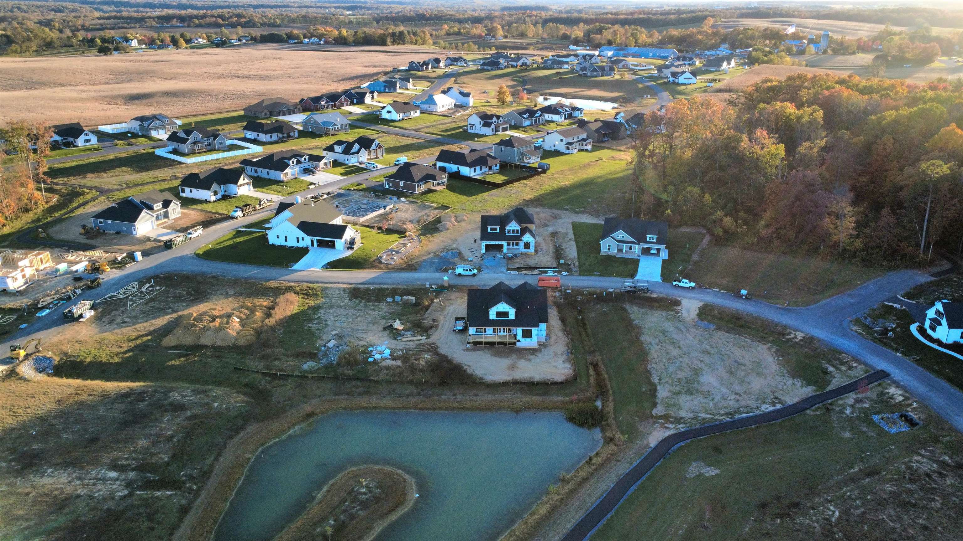 4935 Boxer Loop McGaheysville, VA 22840 - Photo 58 of 60 an aerial view of residential houses with outdoor space