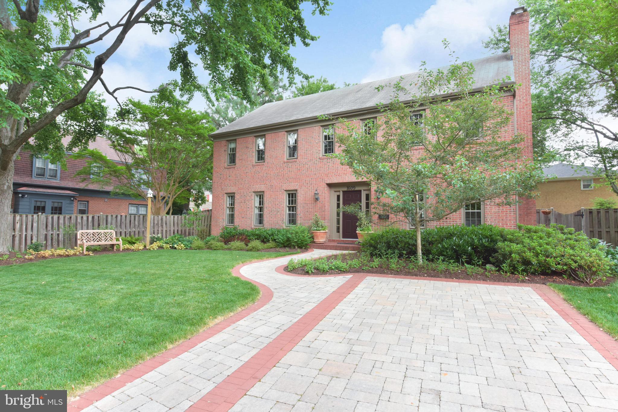 1609 Stonebridge Road Alexandria, VA 22304 - Photo 11 of 53 Handsome hardscape blends with landscaping.