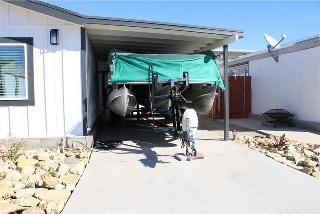 a room with furniture and a window