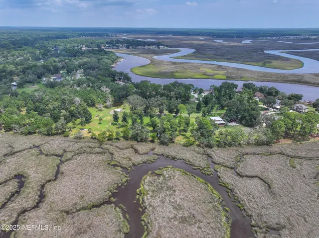 a view of a swimming pool with an outdoor space