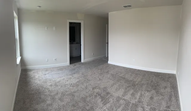 an empty room with an empty space