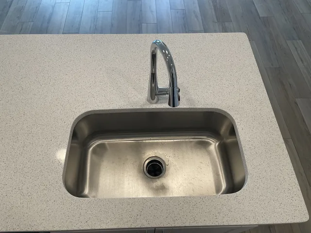 view of a sink