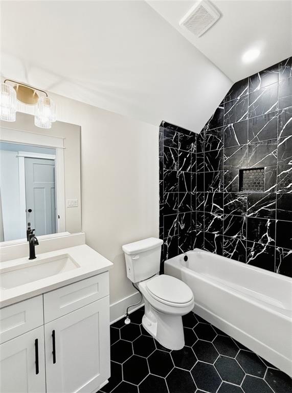 303 Eminence Peak Rydal, GA 30171 - Photo 70 of 73 a bathroom with a sink toilet and shower