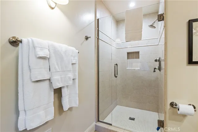 a view of a swimming pool with a lake