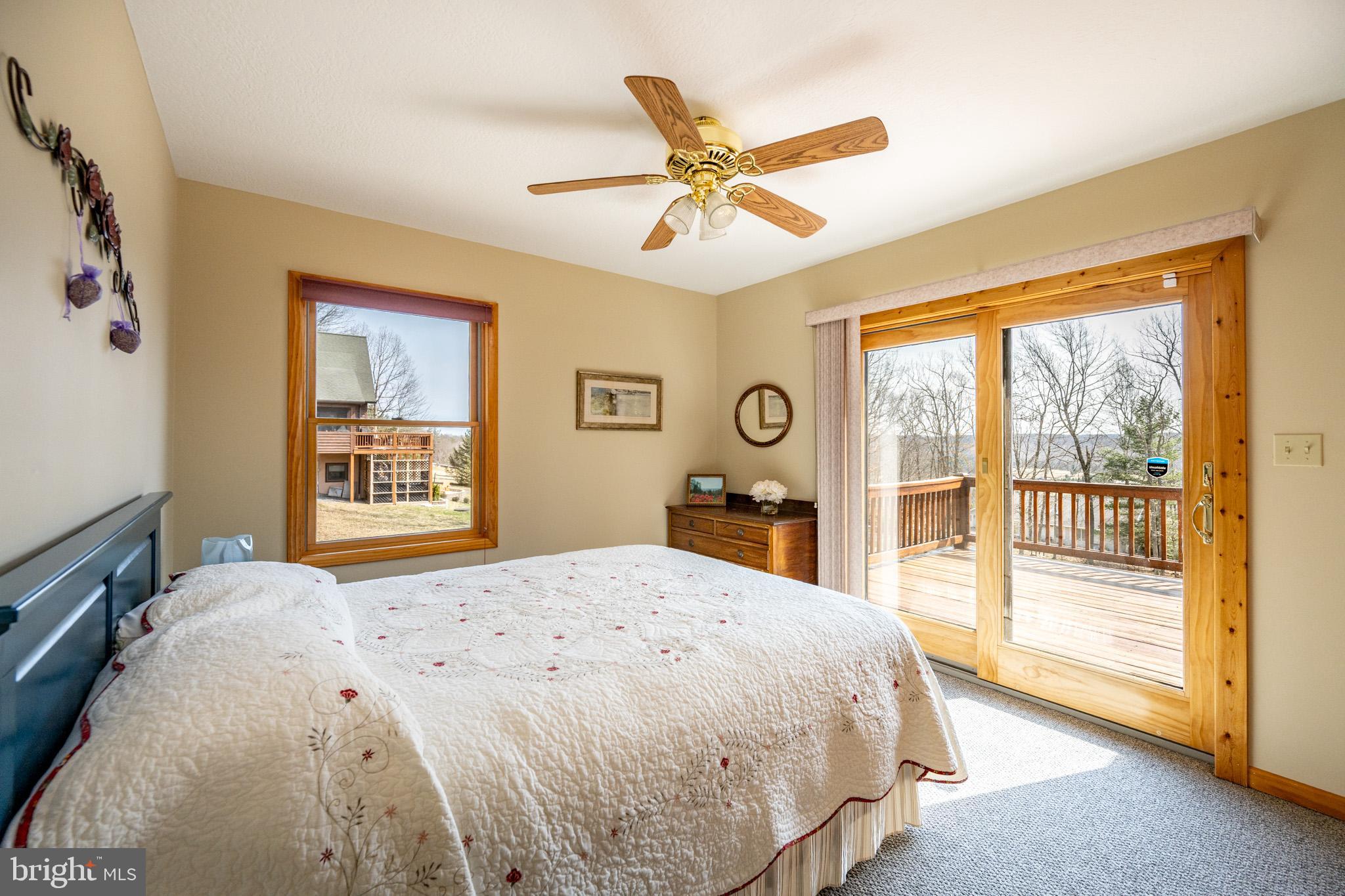 167 Sears Lane Swanton, MD 21561 - Photo 24 of 48 a bedroom with a large bed and a window