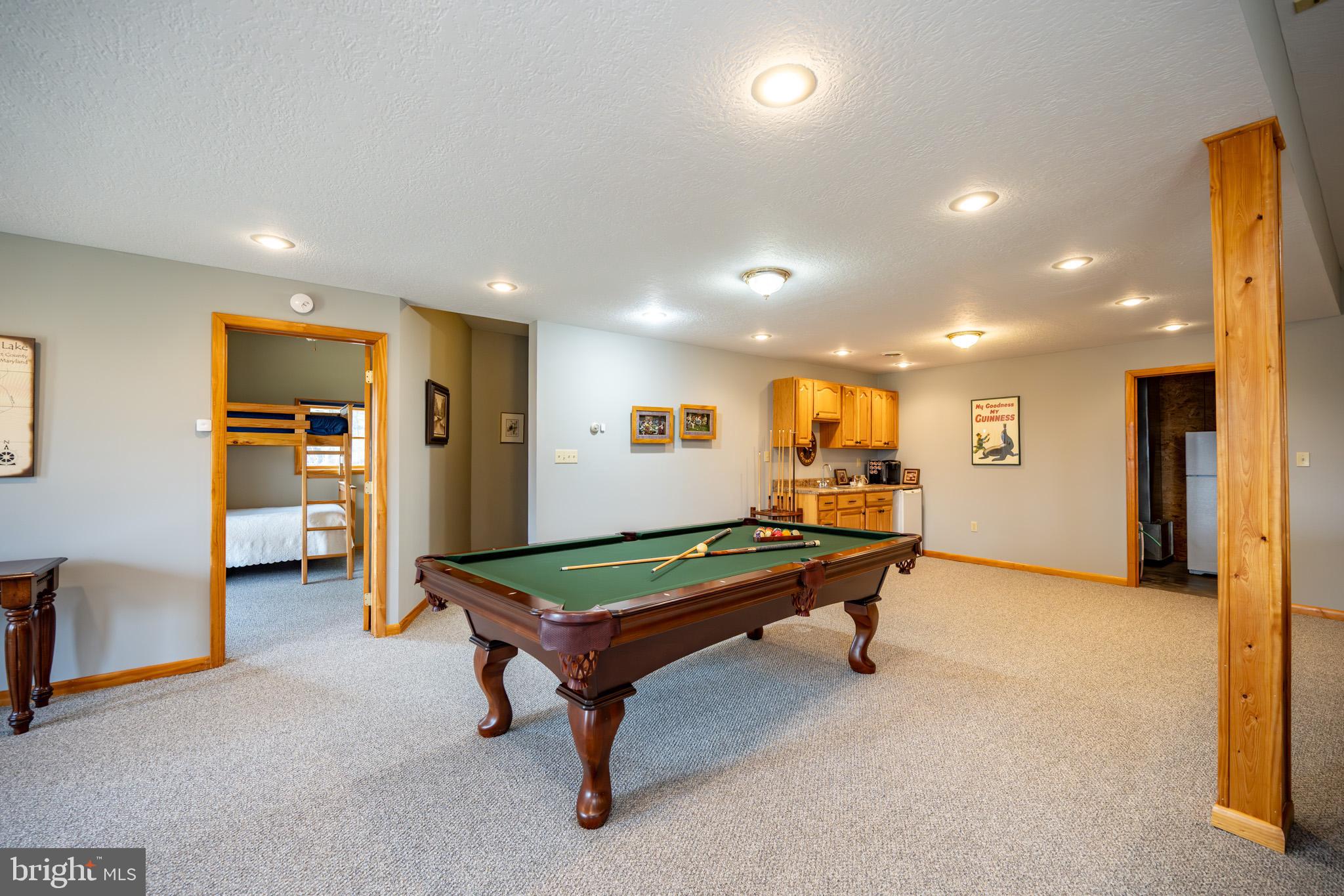 167 Sears Lane Swanton, MD 21561 - Photo 32 of 48 a room with furniture pool table and couch