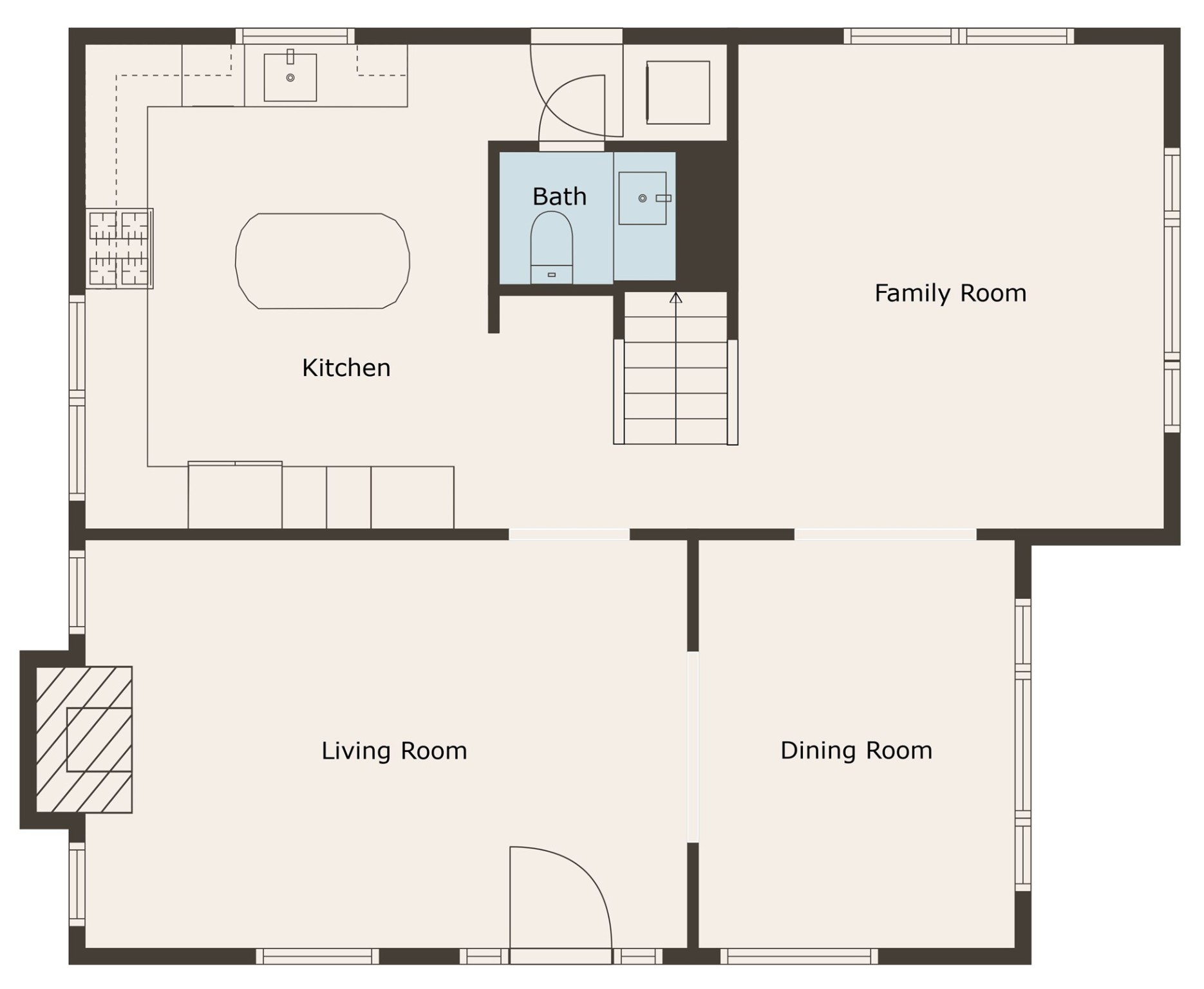 1640 Sul Ross Street Houston, TX 77006 - Photo 33 of 35 a picture of a bench in a bathroom