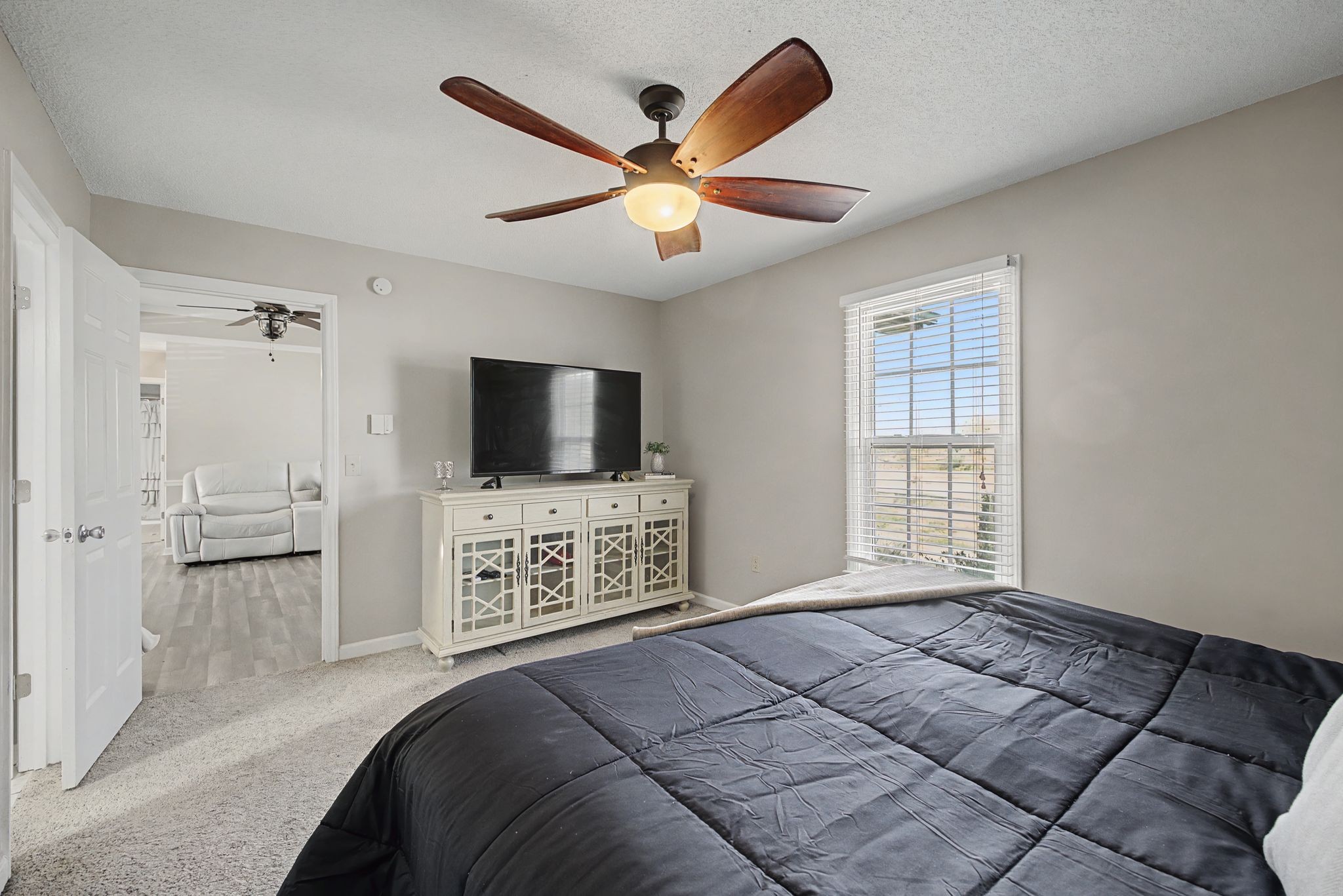 723 Hogan Drive Murfreesboro, TN 37128 - Photo 19 of 31 a bedroom with a bed and a flat screen tv