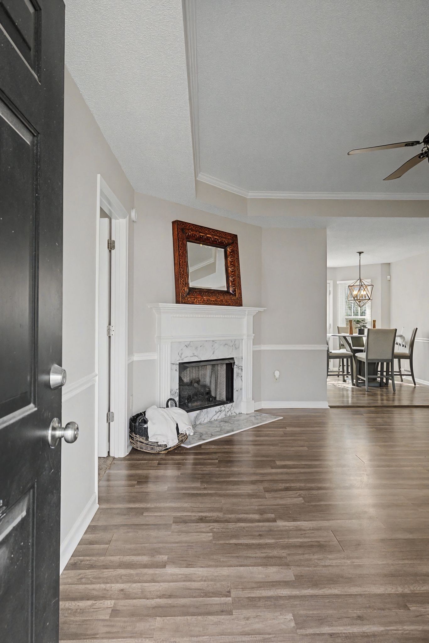 723 Hogan Drive Murfreesboro, TN 37128 - Photo 7 of 31 a living room with furniture and a fireplace