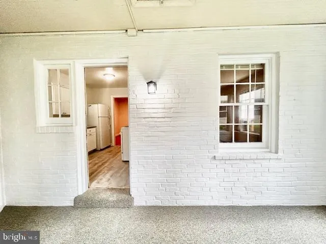 a view of front door of house