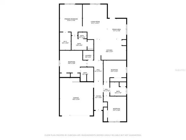 a picture of a floor plan