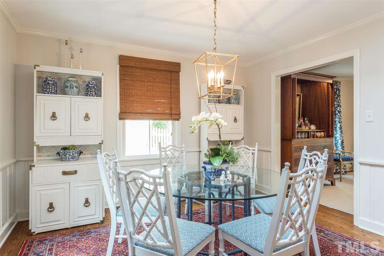3425 Leonard Street Raleigh, NC 27607 - Photo 8 of 28 a view of a dining room with furniture window and outside view